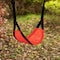 Playberg Patio Playground Kids Fun Hanging Mesh Fabric Tree Swing with Adjustable Strap, Red QI004560.RD - alternate 2